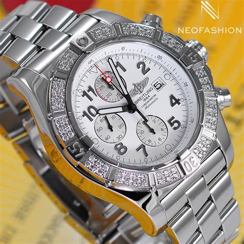 breitling super avenger bezel spring|Breitling super avenger price list.